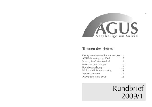 Rundbrief 2009-1